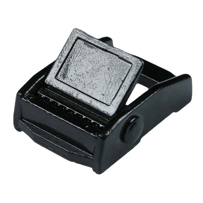 1 Inch Mini Black Plated Metal Cam Buckle