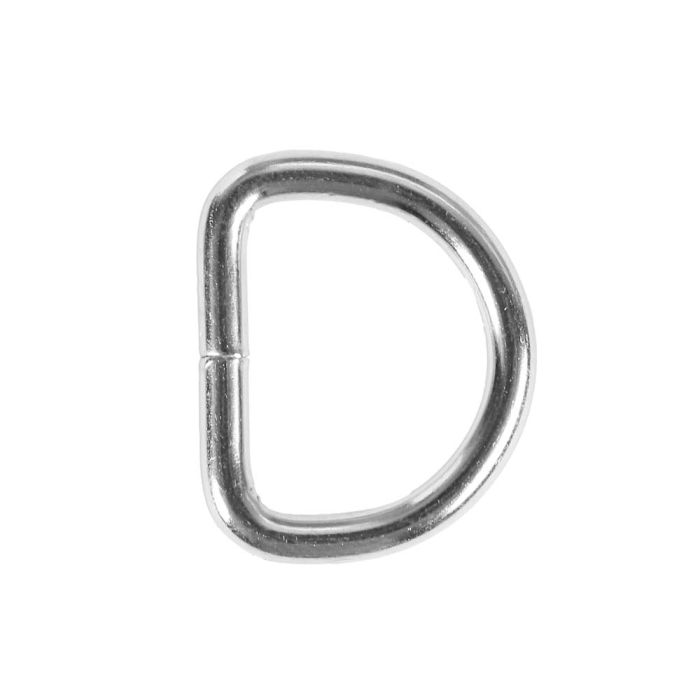 3/4 Inch Lightwire Metal D-Ring