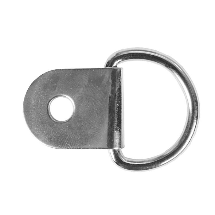 1 Inch Metal D-Ring with Clip