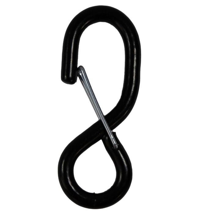 Vinyl Coated Safety S-Hook Chrome Gate