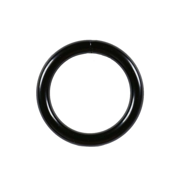 1 Inch Black Plated Metal O-Ring