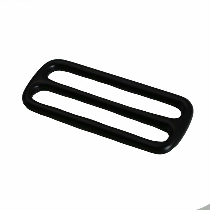 2 Inch Cast Flat Black Plated 3-Bar Slide