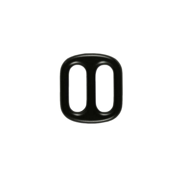 3/4 Inch Cast Flat Black Plated 3-Bar Slide