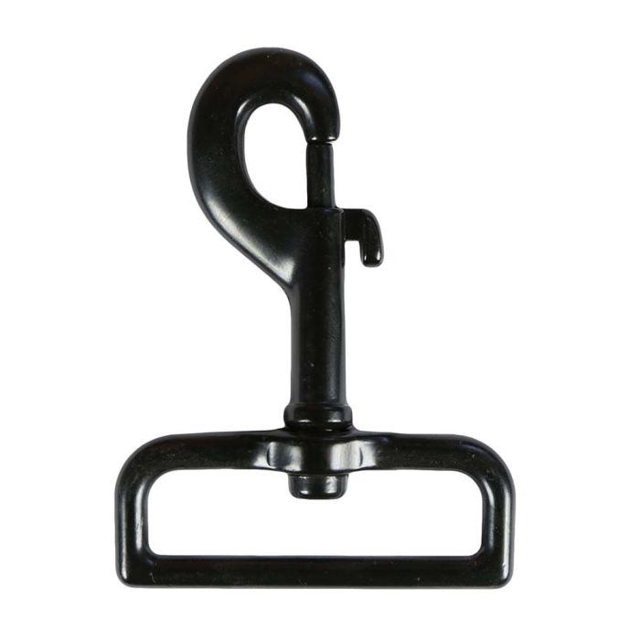 2 Inch Black Plated Metal Bolt Snap