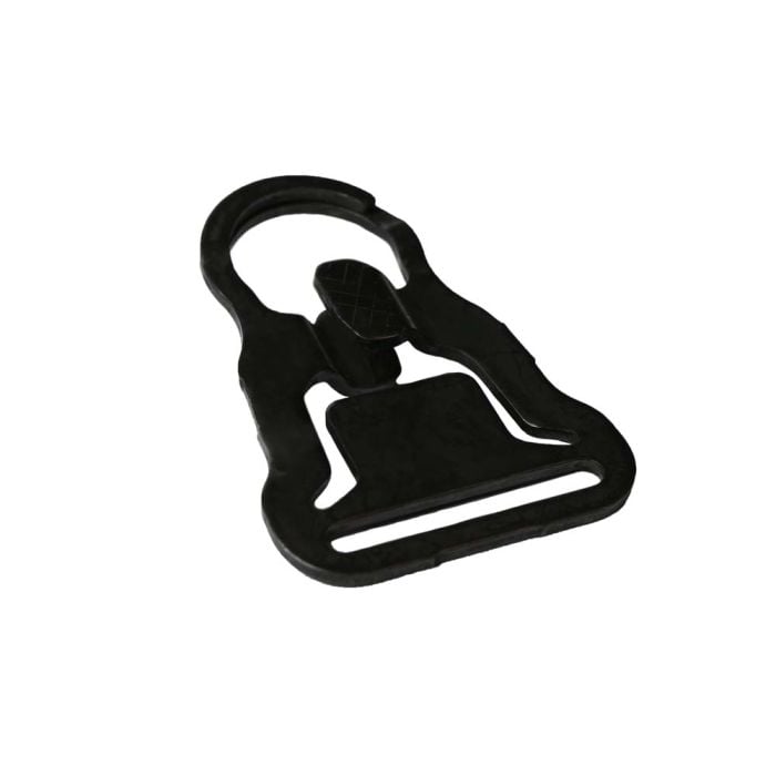 1 1/4 Inch Steel Plated MASH Hook Black