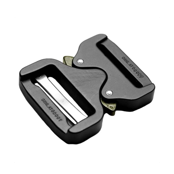 1-1/2 Inch Metal COBRA Buckle Matte Black