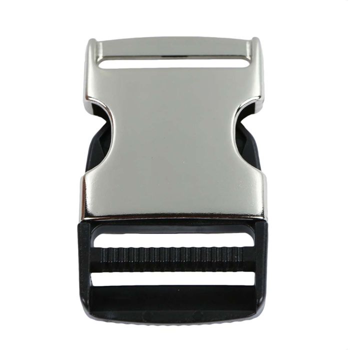 1 Inch Plastic/Metal Hybrid Buckle