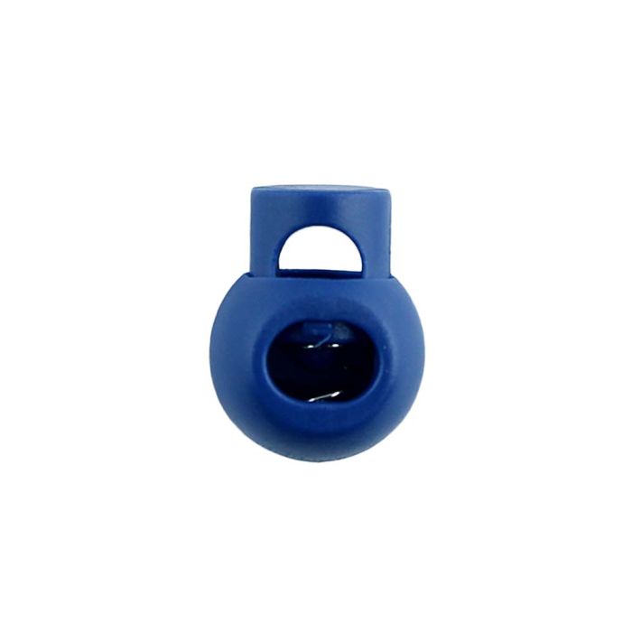 Navy Blue Ball Style Plastic Cord Lock