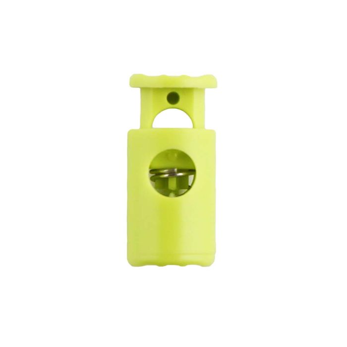 Lime Barrel Style Plastic Cord Lock