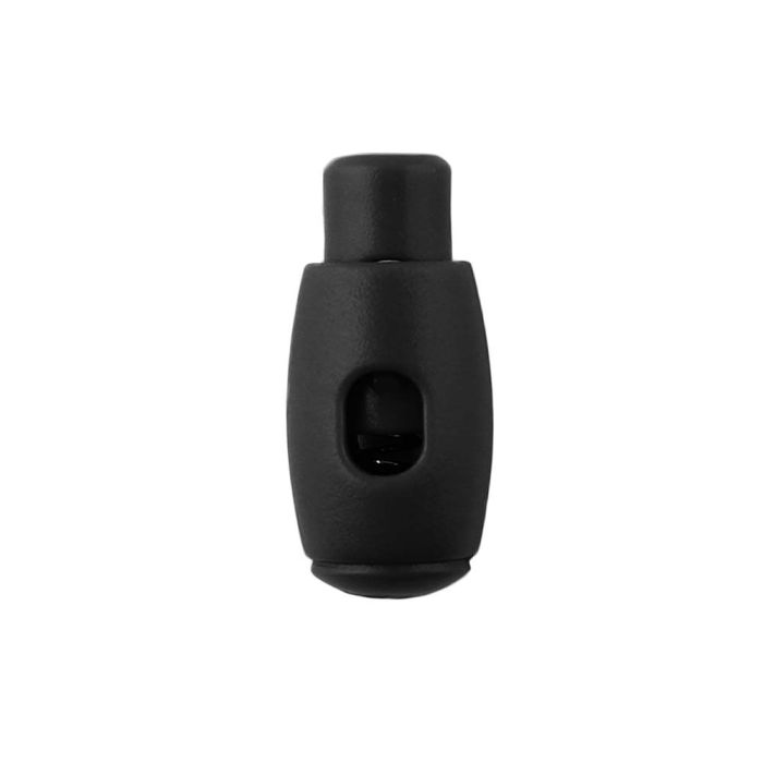 Black Bowling Pin Style Plastic Cord Lock