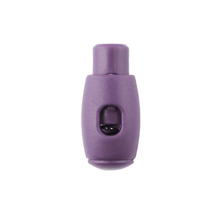 Lilac Bowling Pin Style Plastic Cord Lock