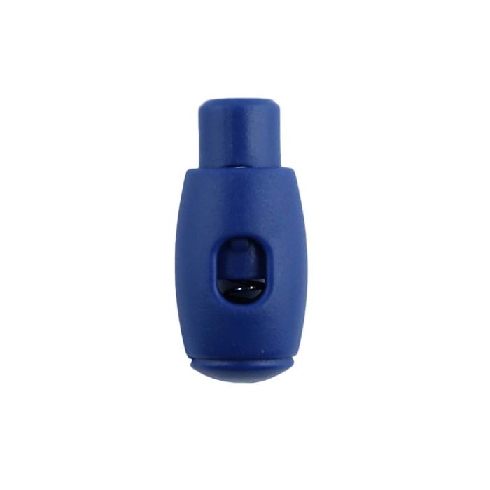 Navy Blue Bowling Pin Style Plastic Cord Lock