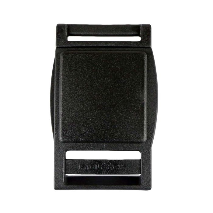 1 Inch Plastic Fidlock Magnetic Slide Release Buckle Black