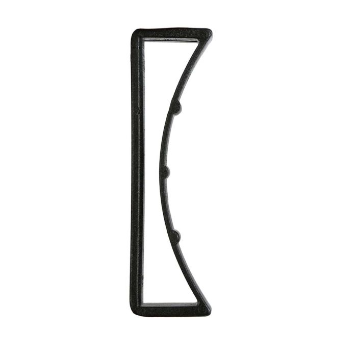 2 Inch Plastic Keeper Black
