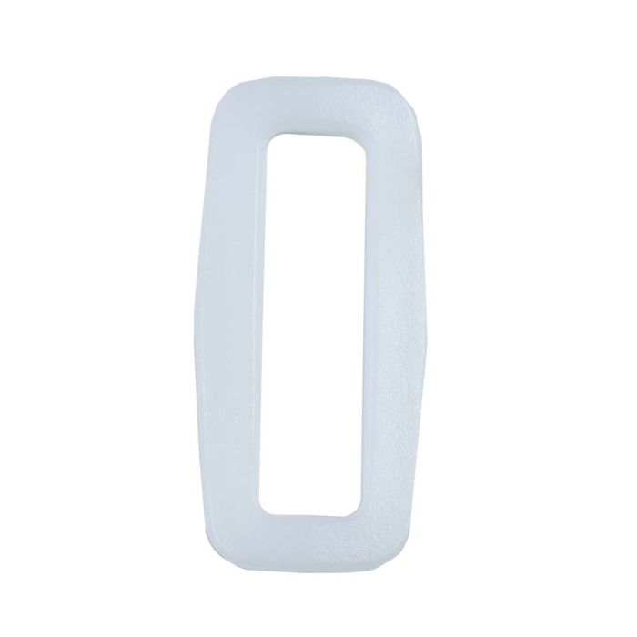 1 Inch Plastic Loop White