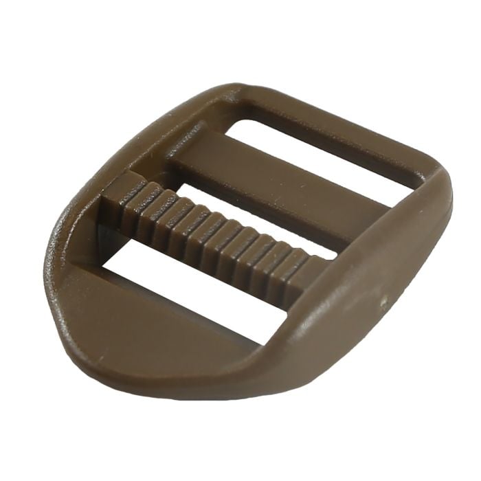 1 Inch Plastic Strap Adjuster Brown