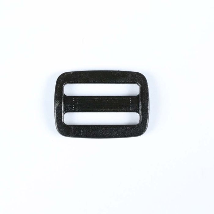 1 Inch Plastic 3-Bar Slide Thin Bar Black