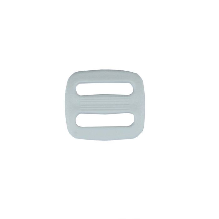 3/4 Inch Plastic 3-Bar Slide White