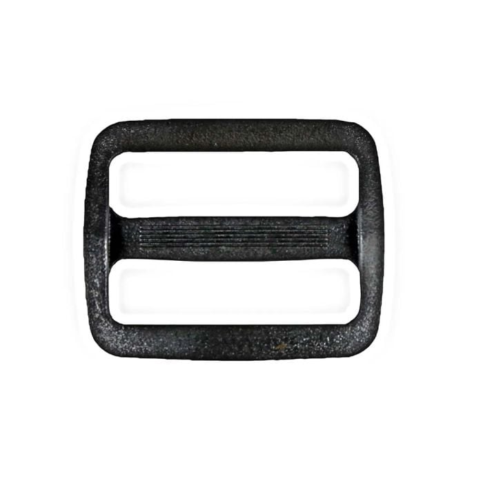 1 1/2 Plastic 3-Bar Slide Wide Mouth Black