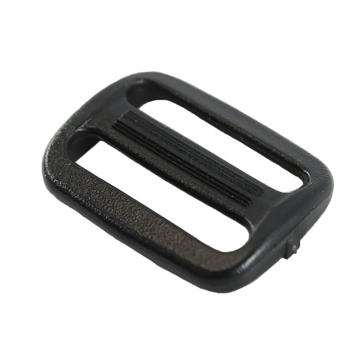 1 1/4 Inch Plastic 3-Bar Slide Black