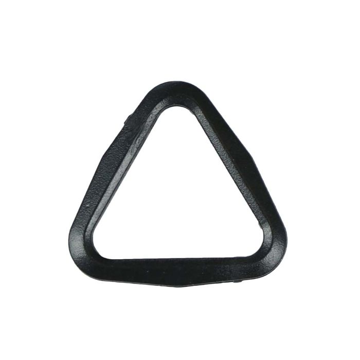 3/4 Inch Plastic Tri-Loop Black