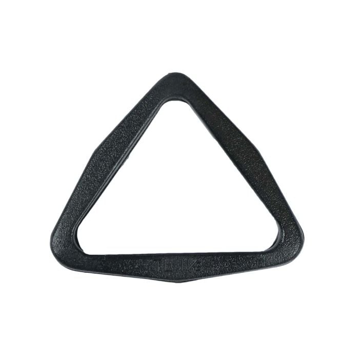 1 1/2 Inch Plastic Tri-Loop Black