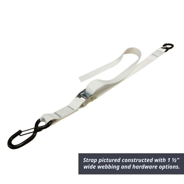 2 Inch Motorcycle Cam Strap with End Hardware