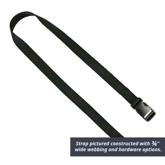 1 1/2 Inch Side Release Buckle Strap