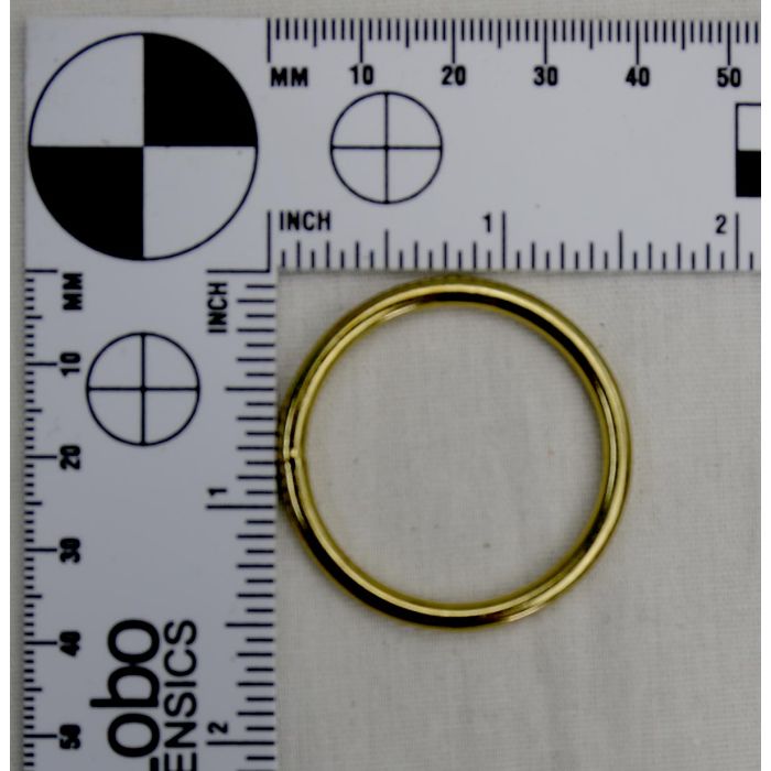 1 Inch Clearance Brass Plated O-Ring