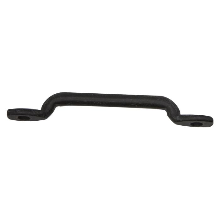2 Inch Clearance Metal Footman Loop Powder Coated Matte Black