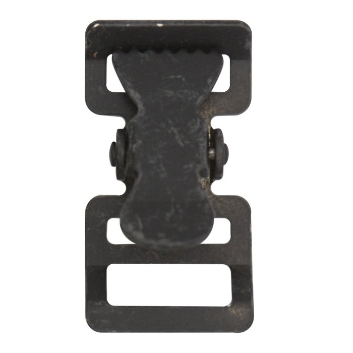3/4 Inch Clearance Meal Spring Buckle Powder Coated Matte Black