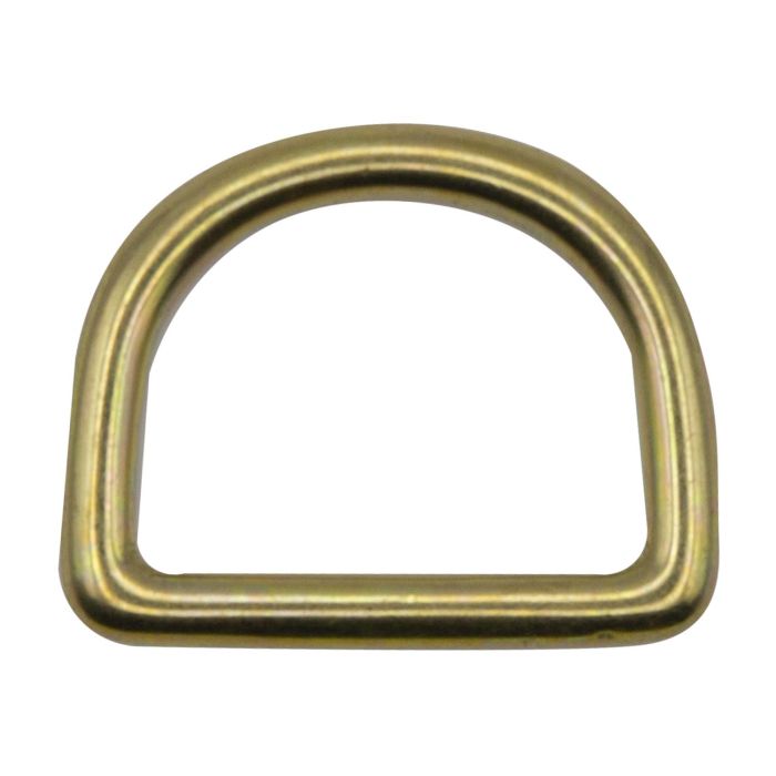 1 Inch Clearance Brass D-Ring
