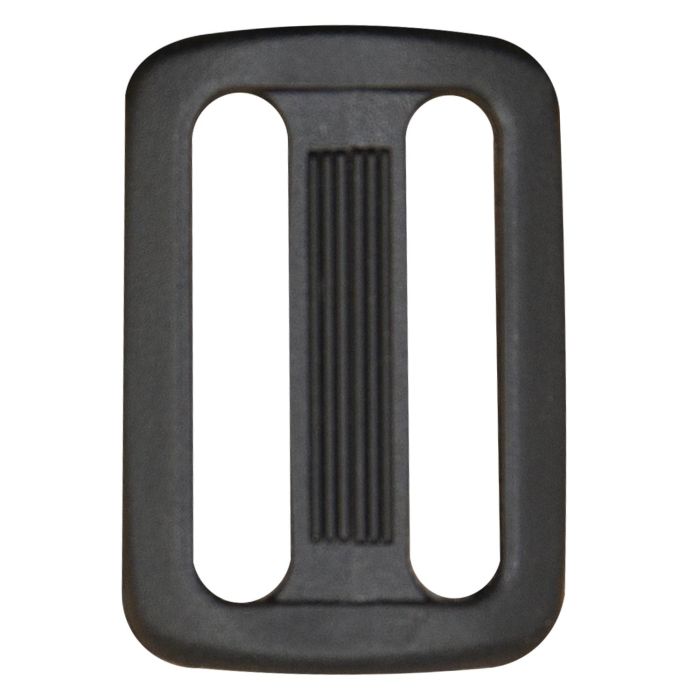 1 Inch Plastic 3-Bar Slide Thin Bar Black