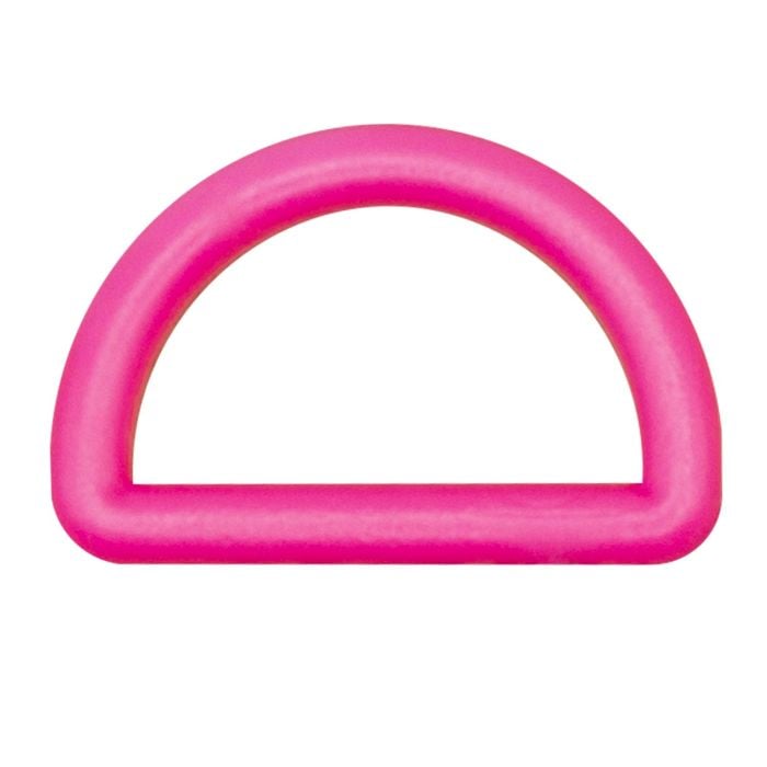 3/4 Inch D-Ring Pink