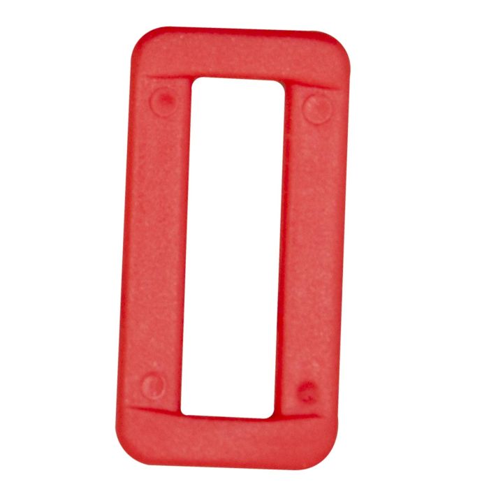 1 Inch Plastic Loop Blood Orange
