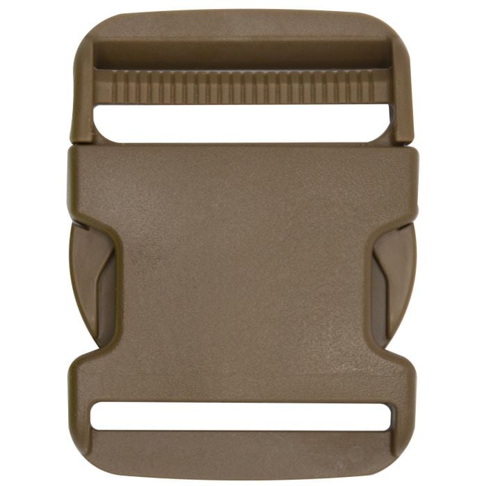2 Inch Single Adjust Side Release Buckle Coyote Brown