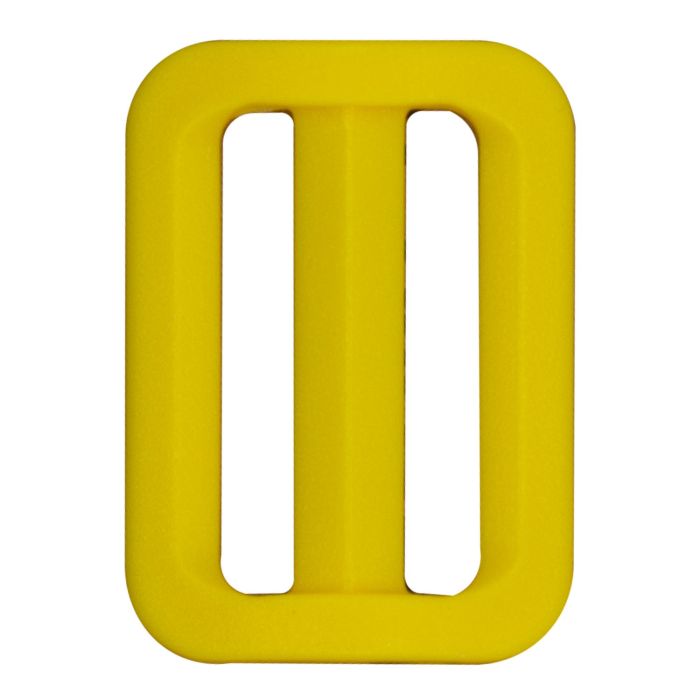 1 Inch Plastic 3-Bar Slide Yellow