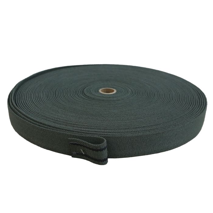 1-1/2 Inch Clearance Heavy Duty Elastic With Rubber Grip Olive Drab