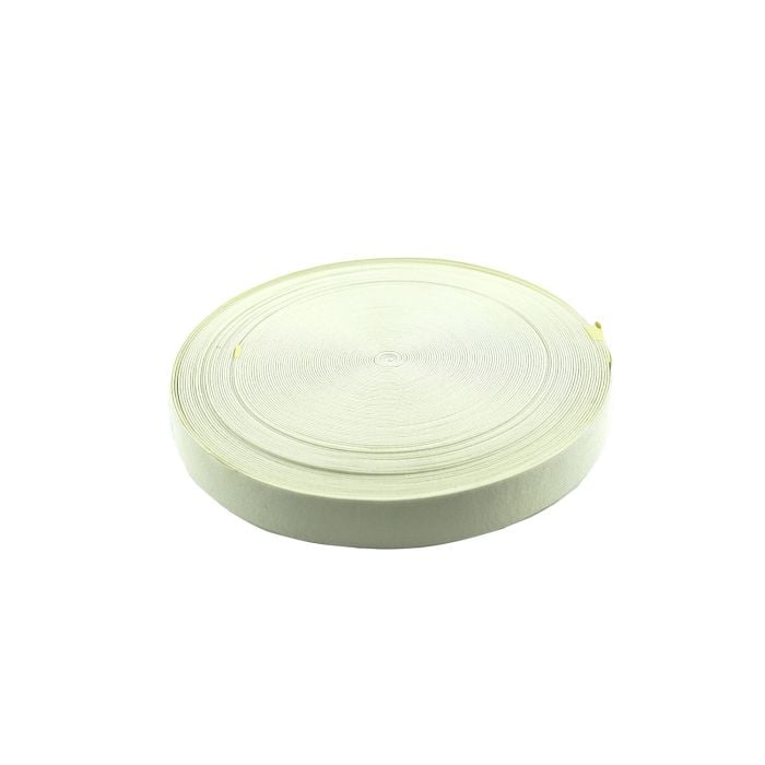 1 Inch Clearance Elastc White - 108 Foot Roll