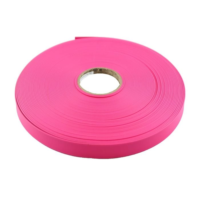 1 Inch BioThane Beta 520 Adjustable Passionfruit Pink