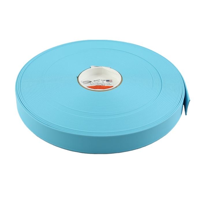 1 Inch BioThane Beta 520 Adjustable Sky Blue