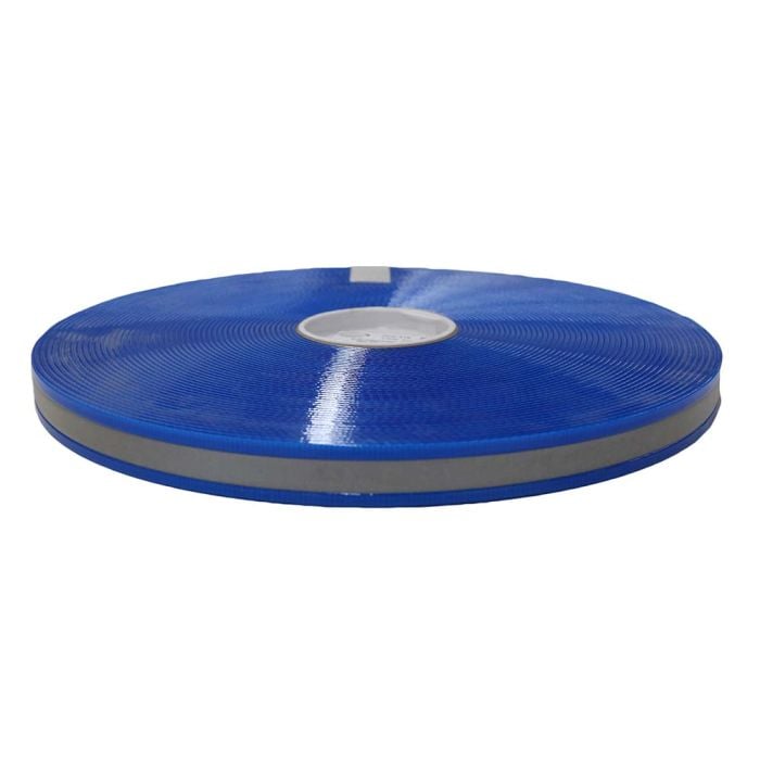 1 Inch Biothane Pacific Blue Reflective