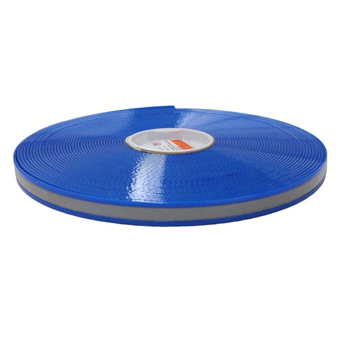 3/4 Inch Biothane Pacific Blue Reflective