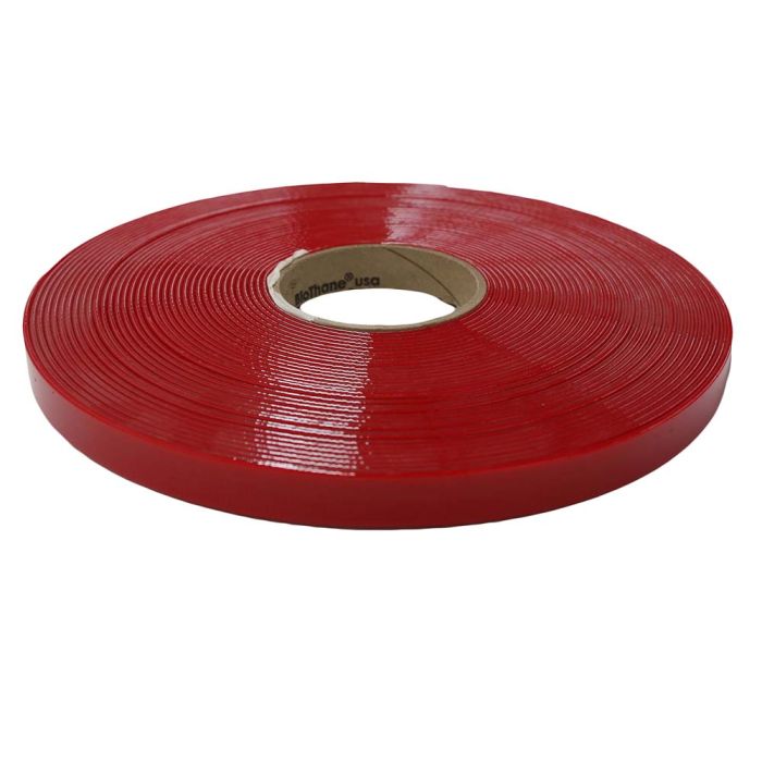 3/4 Inch Biothane Light Red Translucent