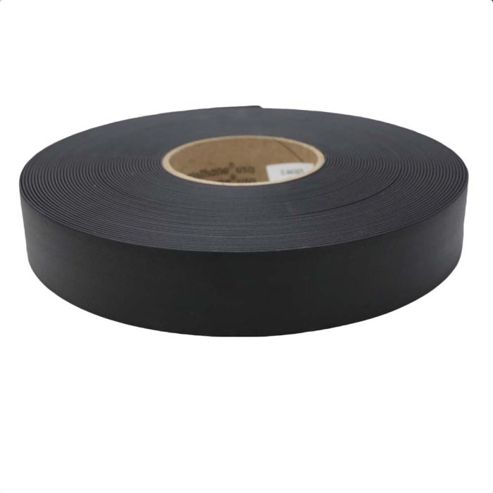 2 Inch Biothane Granite High Flex Black Opaque