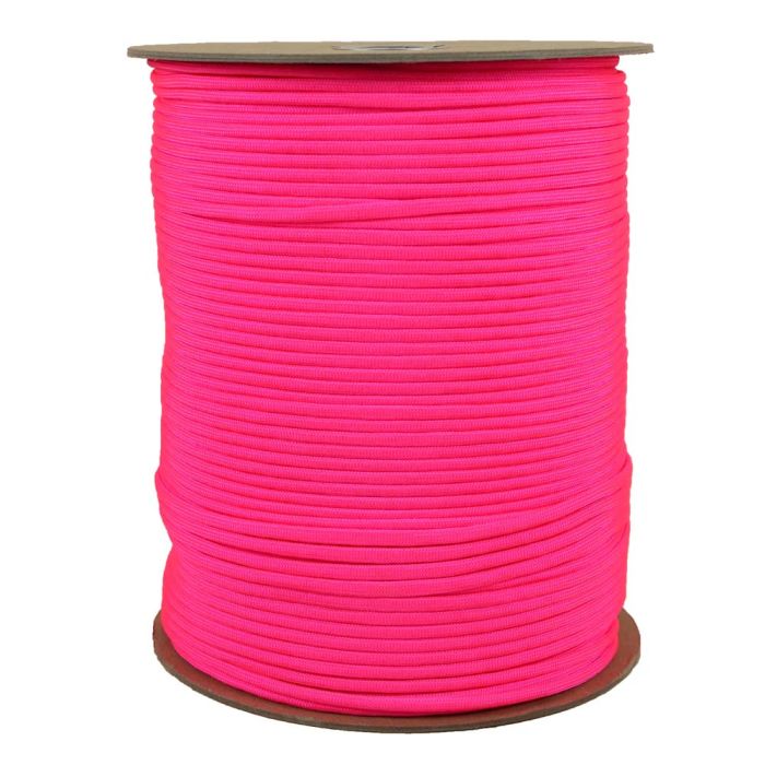 1/8 Inch Parachute Cord - Hot Pink