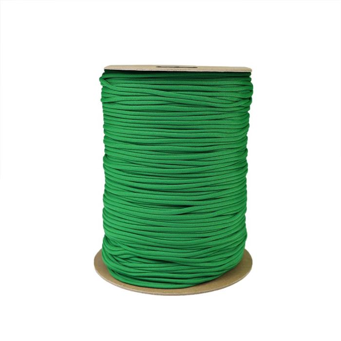 1/8 Inch Parachute Cord - Kelly Green