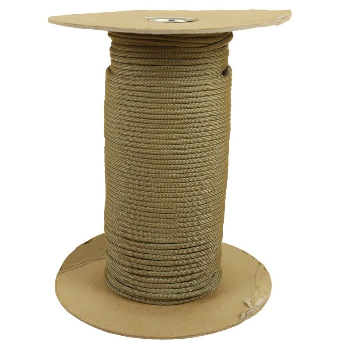 1/8 Inch Parachute Cord - Tan