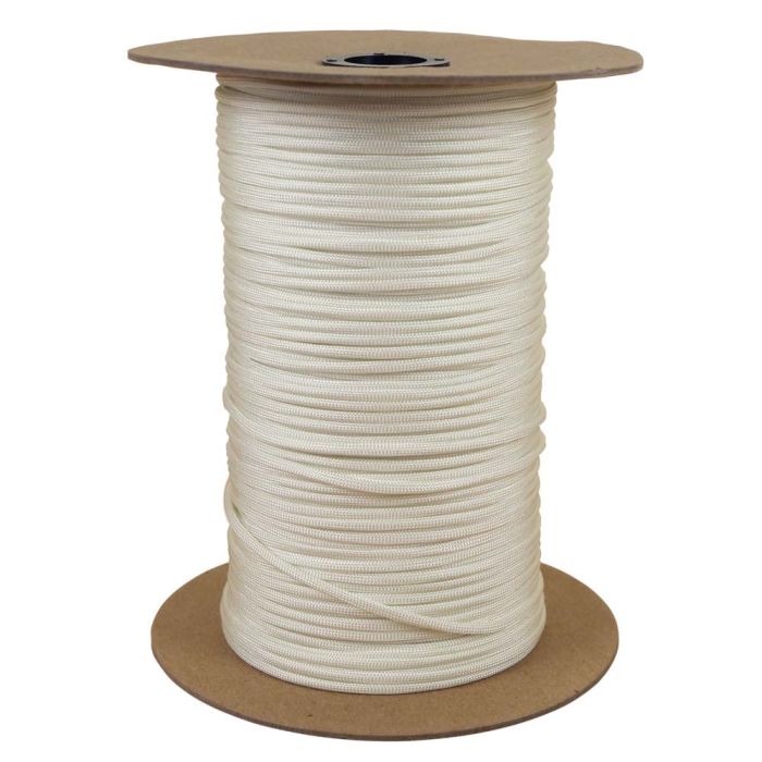 1/8 Inch Parachute Cord - White