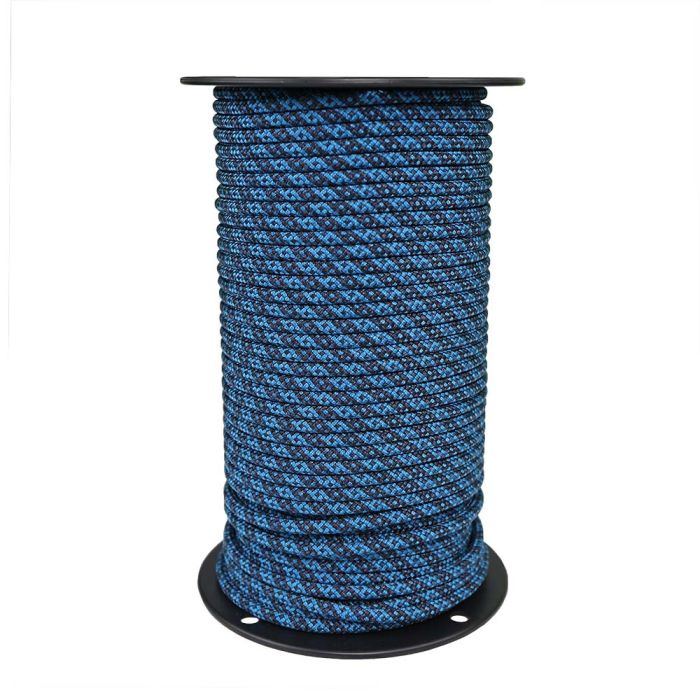 6mm Prusik Cord - Blue Pattern